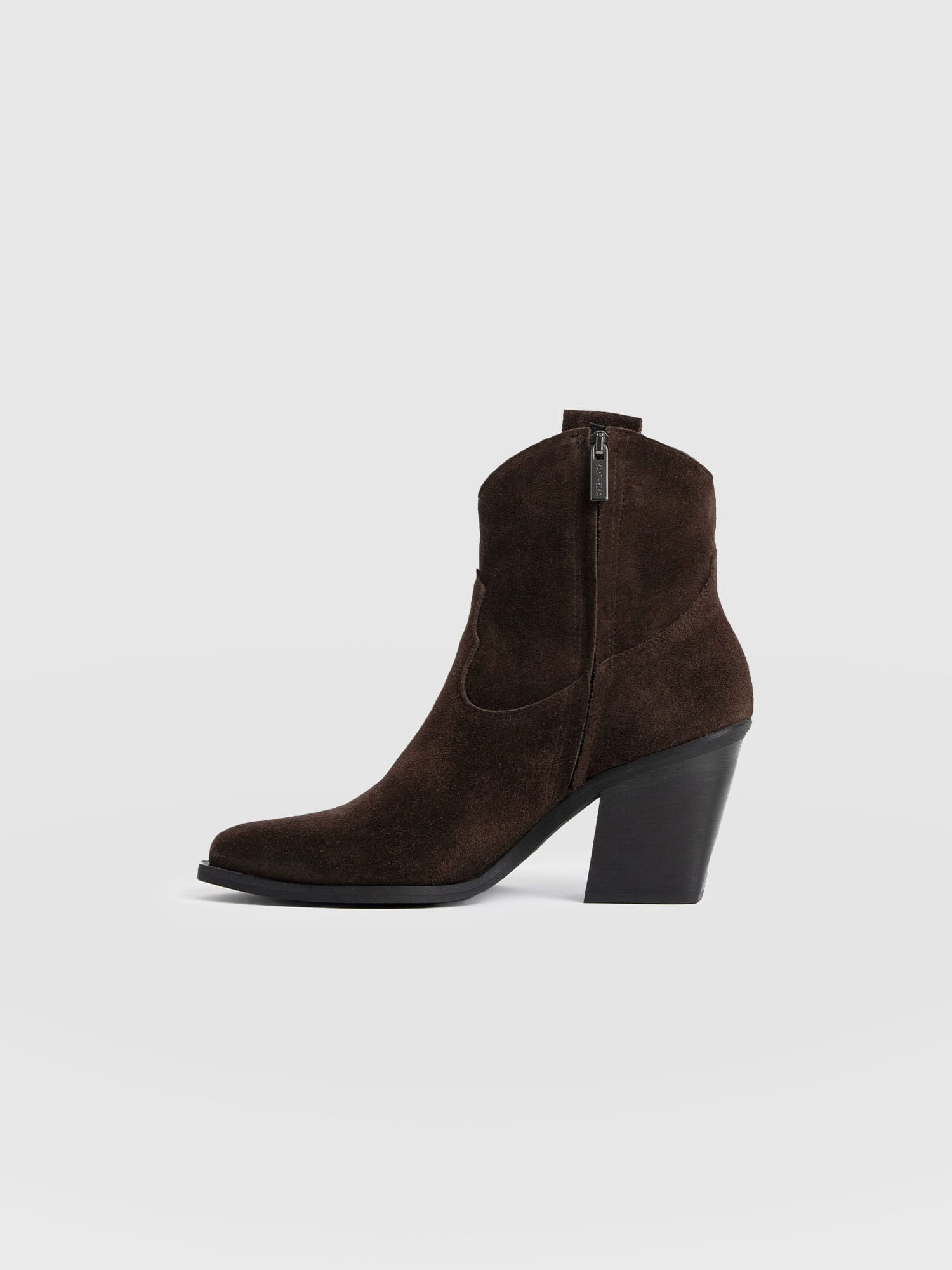 Dallas Mid Boot - Chocolate - Women's Shoes | Saint + Sofia® EU