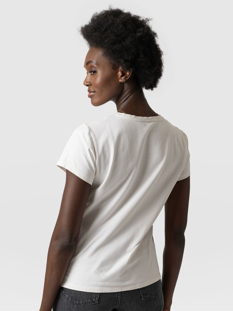 Easy Tee Cream - Women's T-Shirts | Saint + Sofia® EU