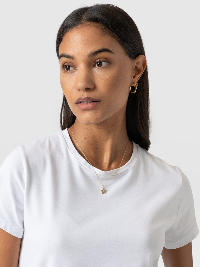 Easy Tee White - Women's T-Shirts | Saint + Sofia® EU