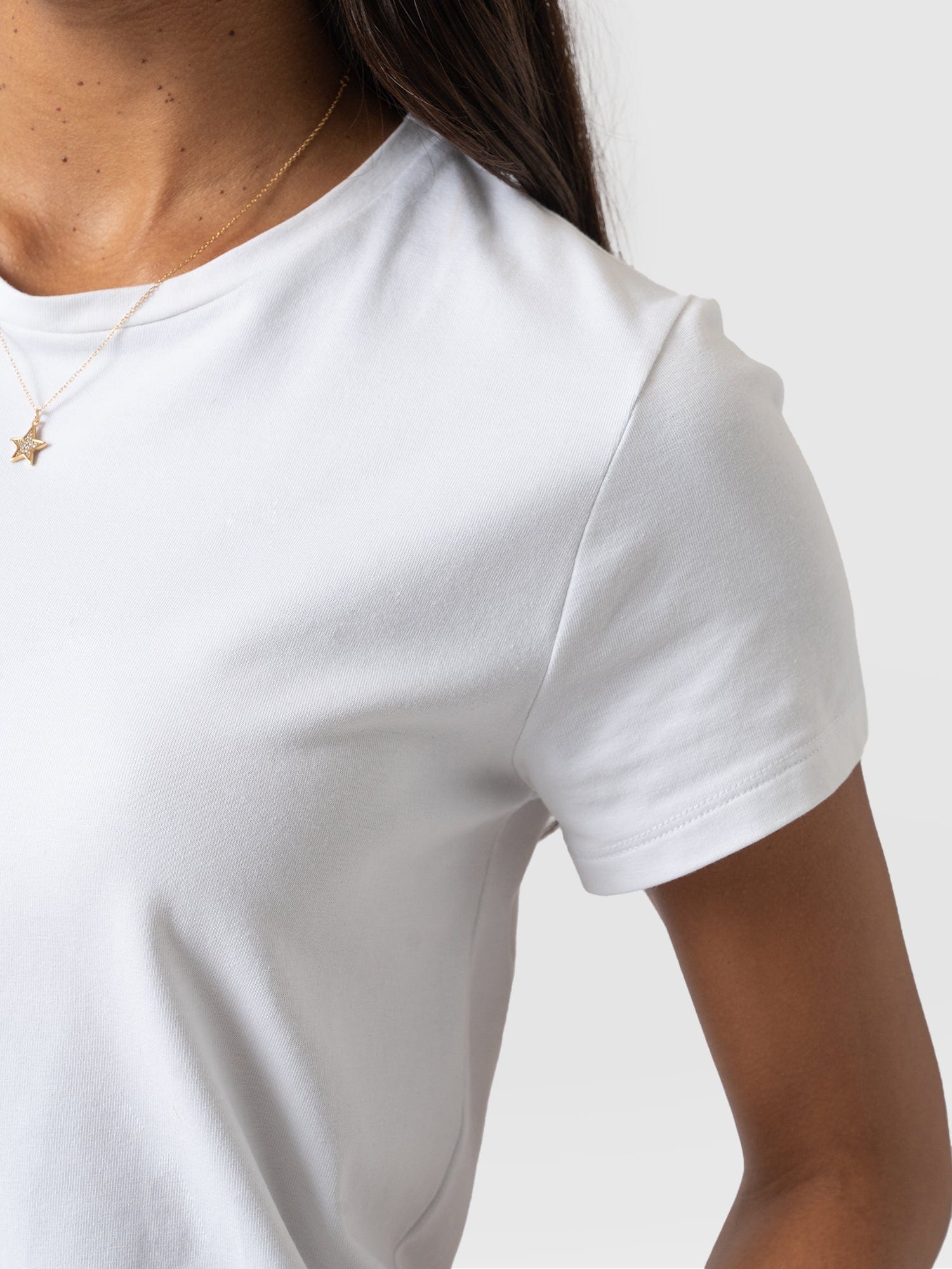 Easy Tee White - Women's T-Shirts | Saint + Sofia® EU