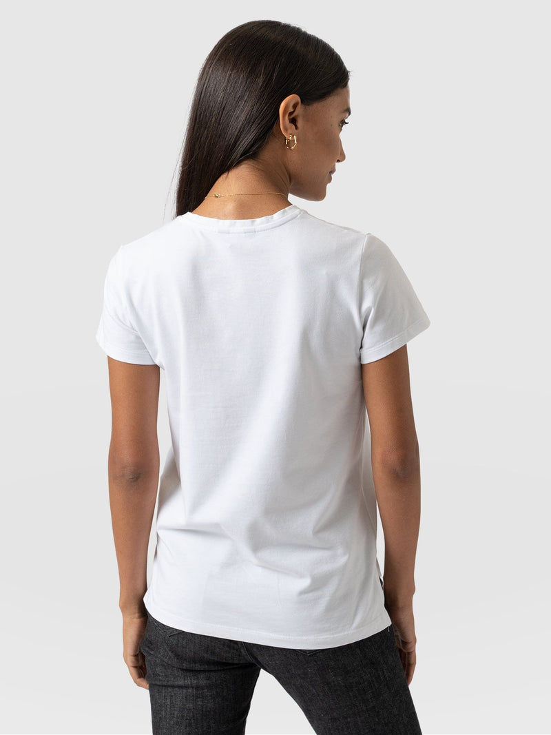 Easy Tee White - Women's T-Shirts | Saint + Sofia® EU