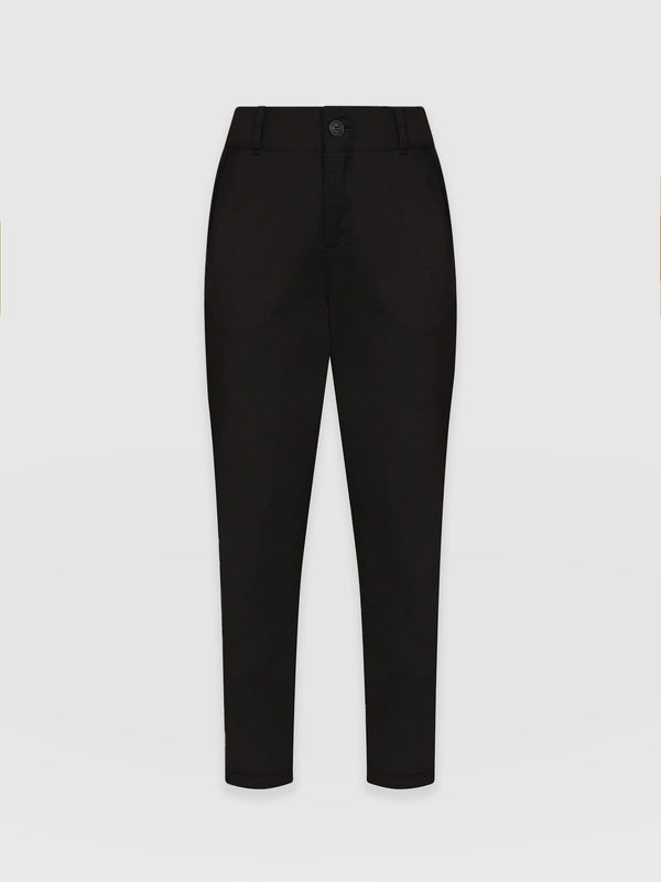 Eden Chino Black - Women's Trousers | Saint + Sofia® EU