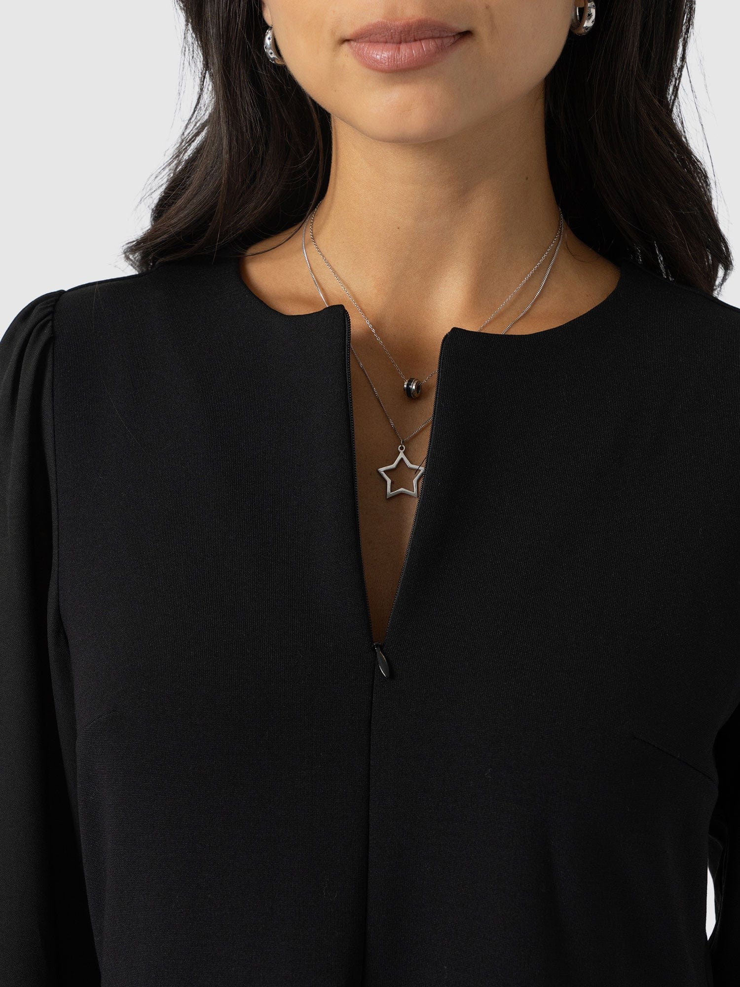 Ella Fit & Flare Dress - Black - Women's Dresses | Saint + Sofia® EU