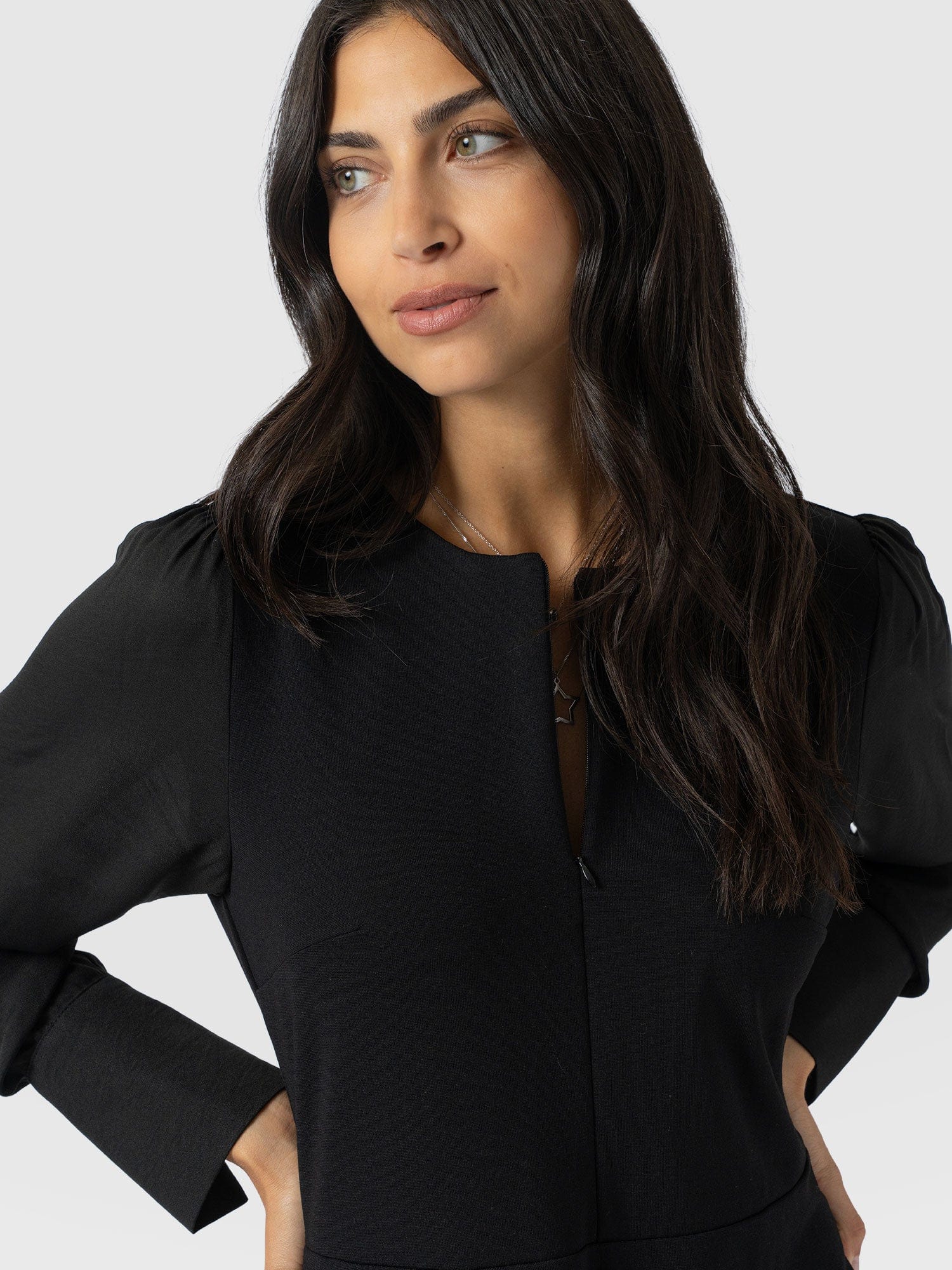 Ella Fit & Flare Dress - Black - Women's Dresses | Saint + Sofia® EU