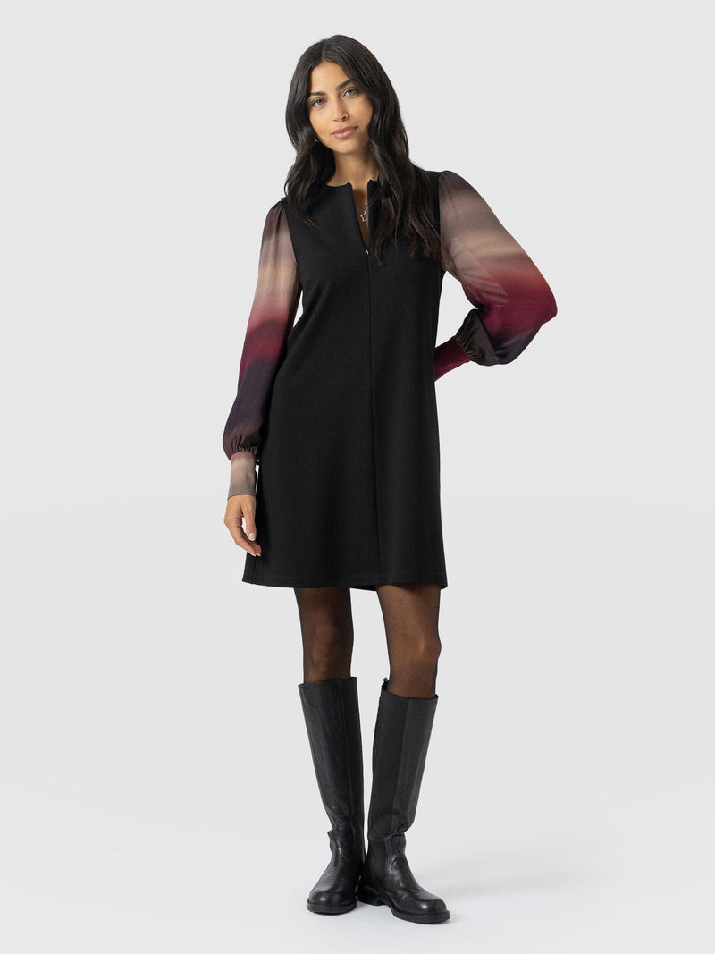 Esme Zip Up Dress - Purple Gradient - Women's Dresses | Saint + Sofia® EU