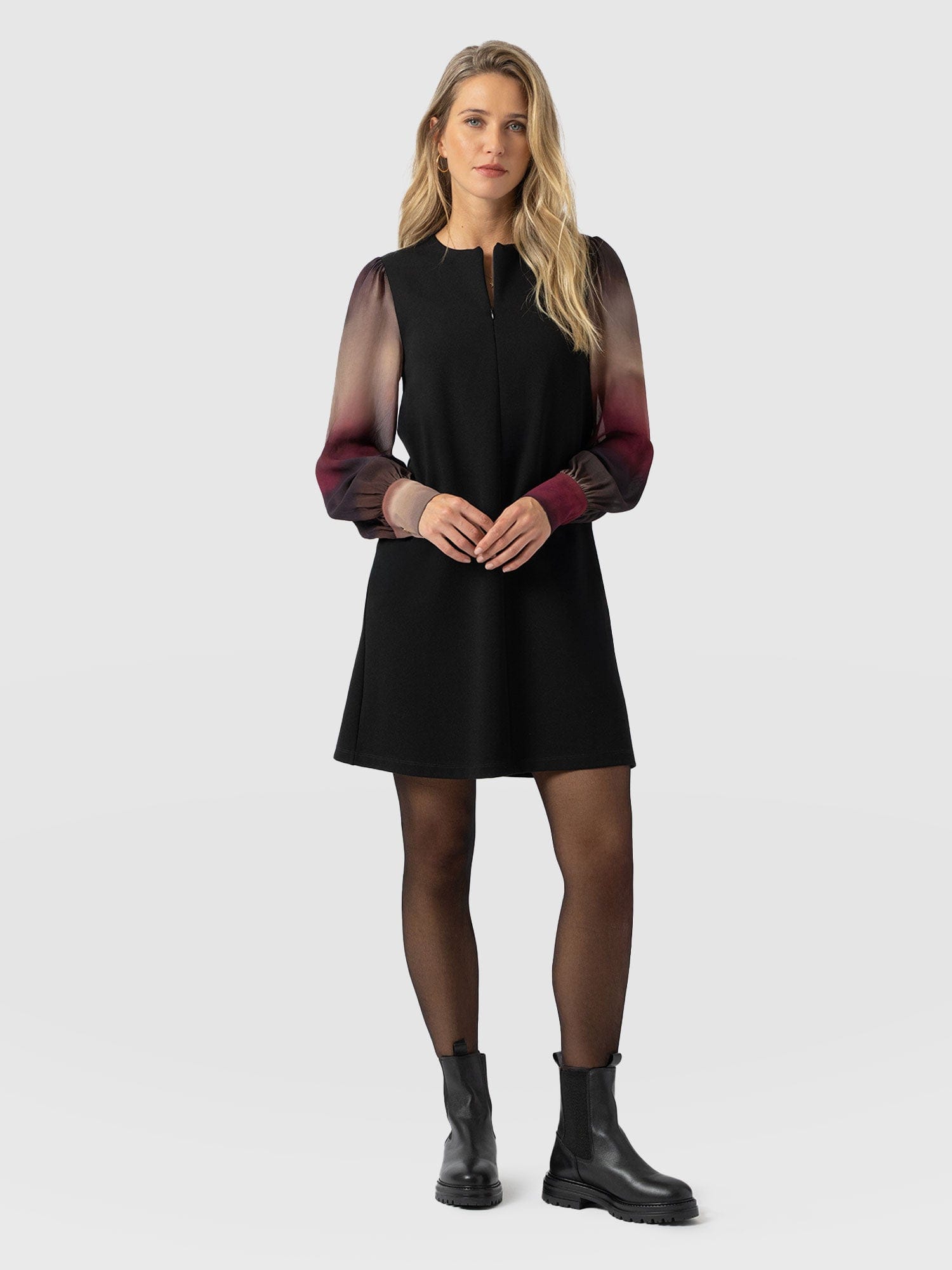 Esme Zip Up Dress - Purple Gradient - Women's Dresses | Saint + Sofia® EU
