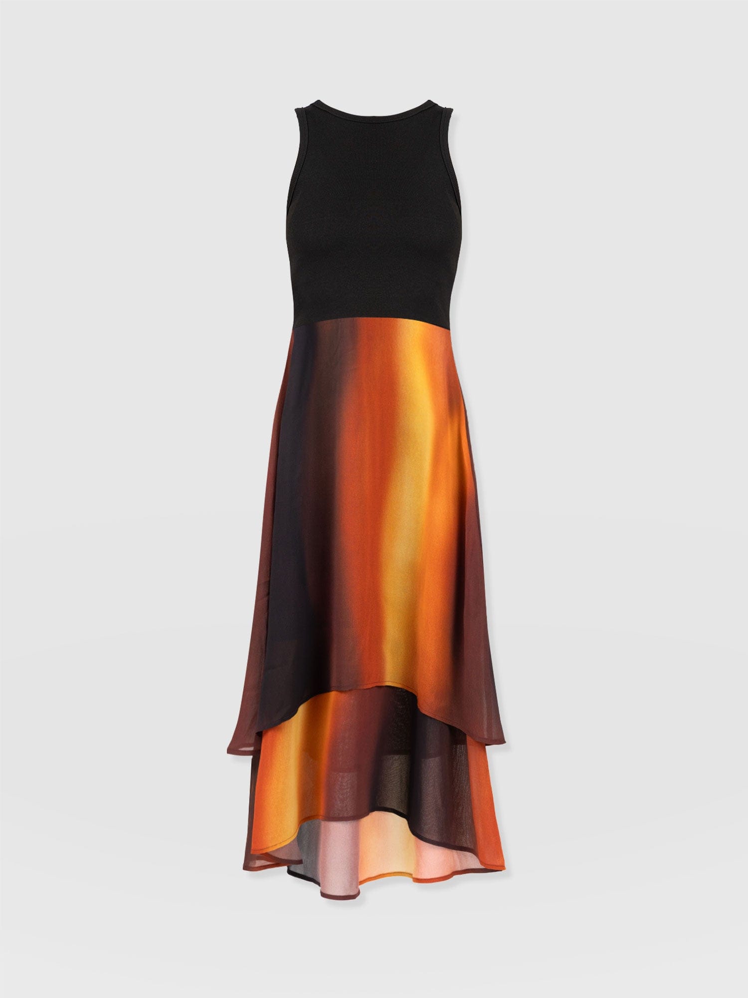 Etta Layered Dress Amber Gradient - Women's Skirts | Saint + Sofia® EU