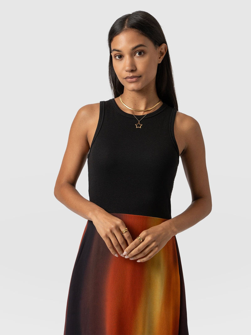 Etta Layered Dress Amber Gradient - Women's Skirts | Saint + Sofia® EU