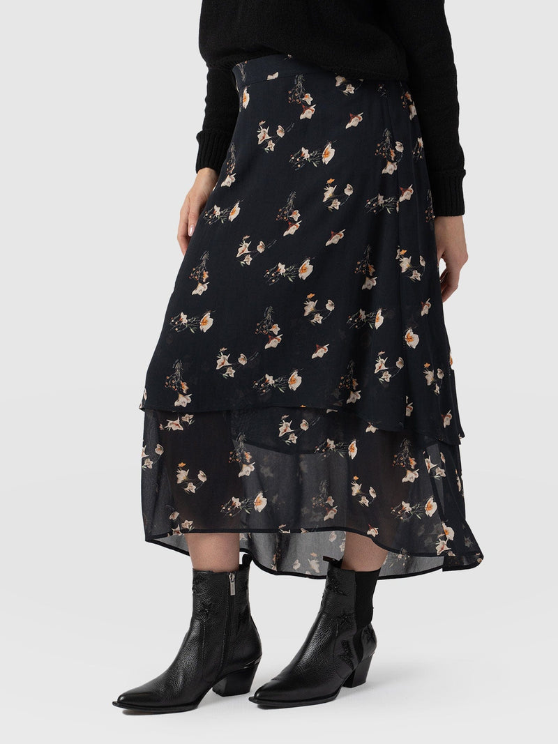 Etta Layered Skirt - Lily Gardens - Women's Skirts | Saint + Sofia® EU