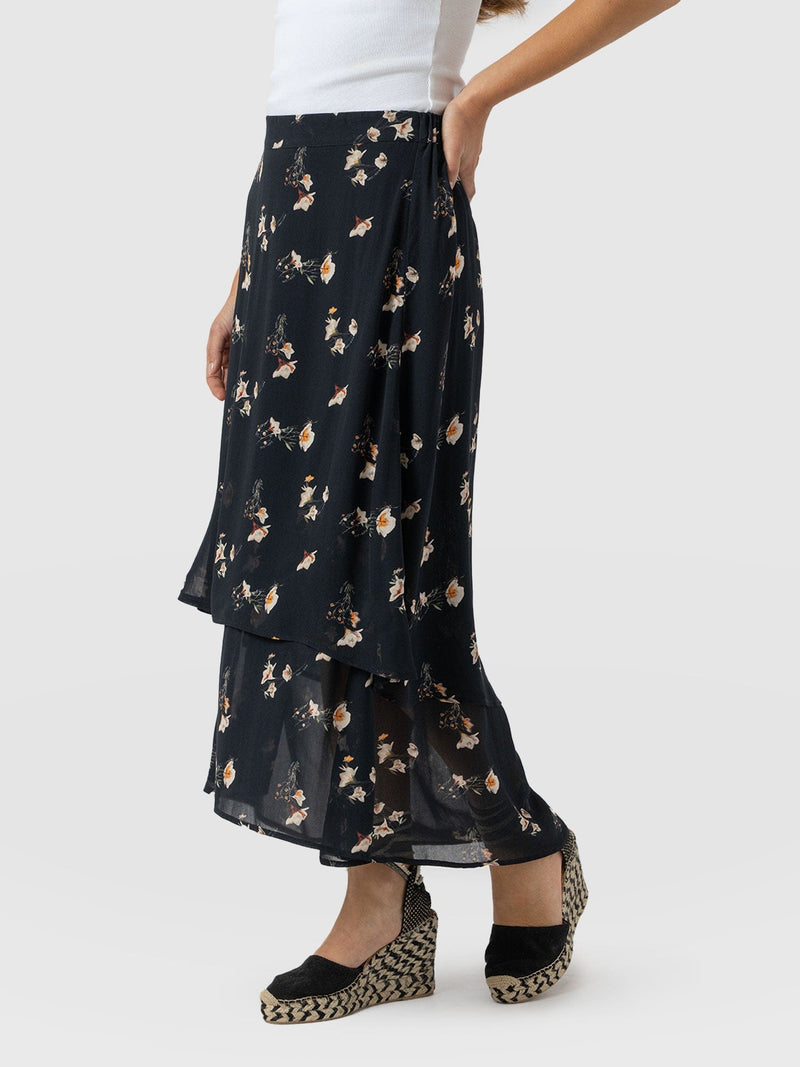 Etta Layered Skirt - Lily Gardens - Women's Skirts | Saint + Sofia® EU