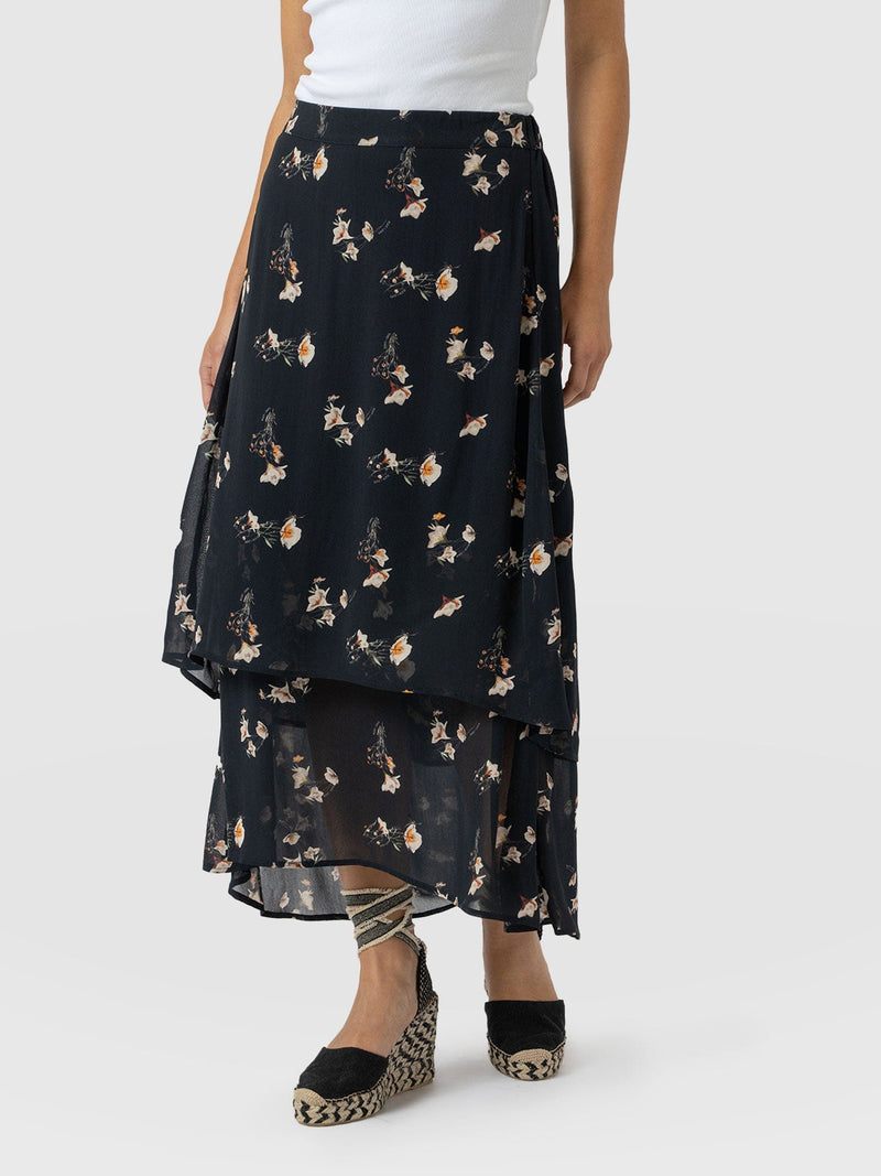 Etta Layered Skirt - Lily Gardens - Women's Skirts | Saint + Sofia® EU