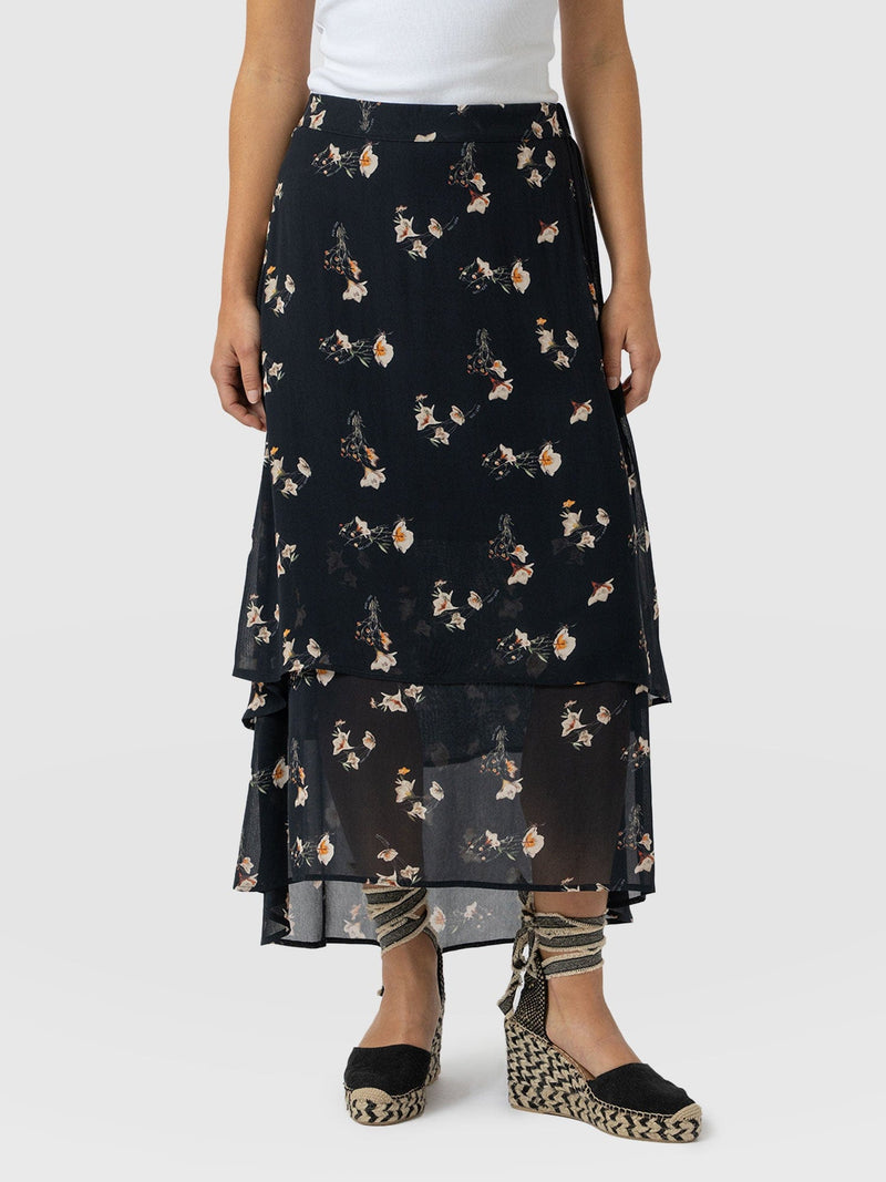 Etta Layered Skirt - Lily Gardens - Women's Skirts | Saint + Sofia® EU