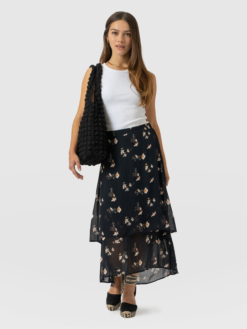 Etta Layered Skirt - Lily Gardens - Women's Skirts | Saint + Sofia® EU