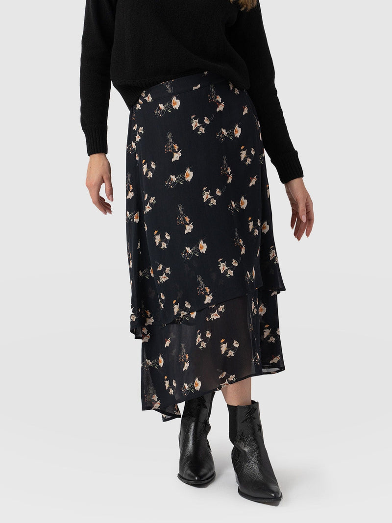 Etta Layered Skirt - Lily Gardens