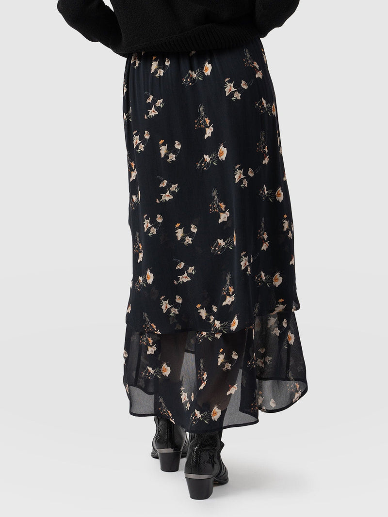 Etta Layered Skirt - Lily Gardens