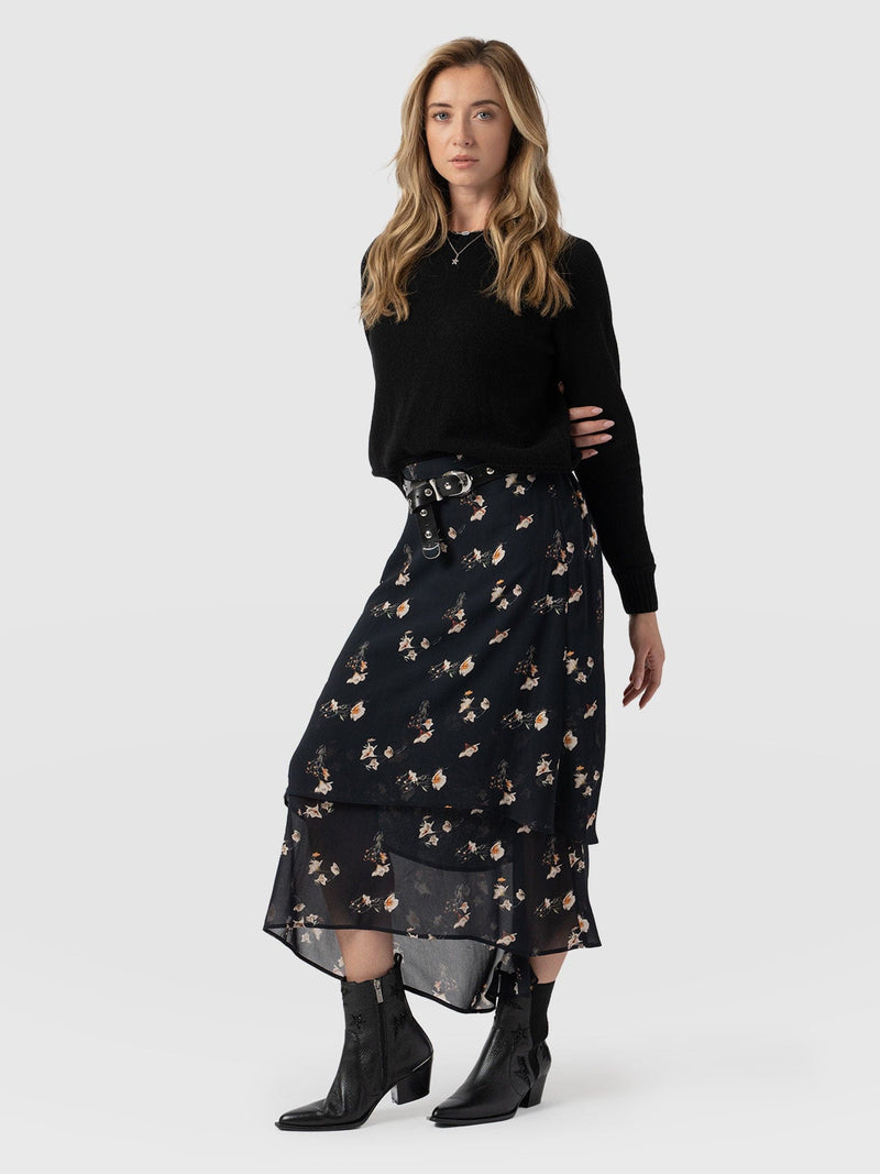 Etta Layered Skirt - Lily Gardens