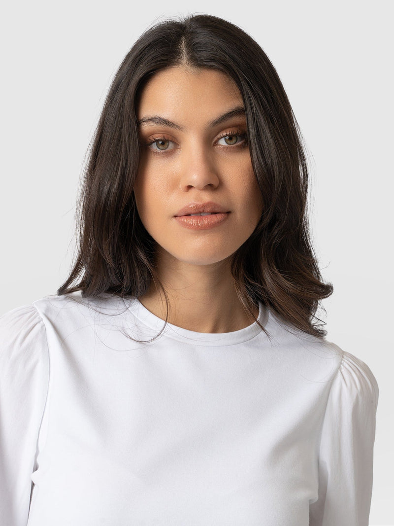 Eva Mock Shirt White - Women's Tops | Saint + Sofia® EU