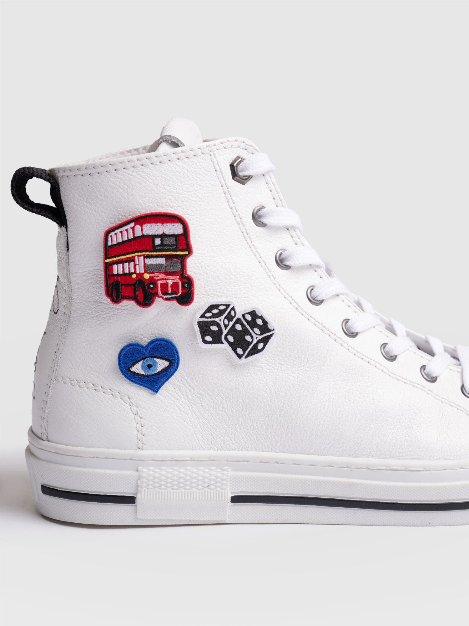 Eye Sticker Badge - Blue - Women's Accessories | Saint + Sofia® EU