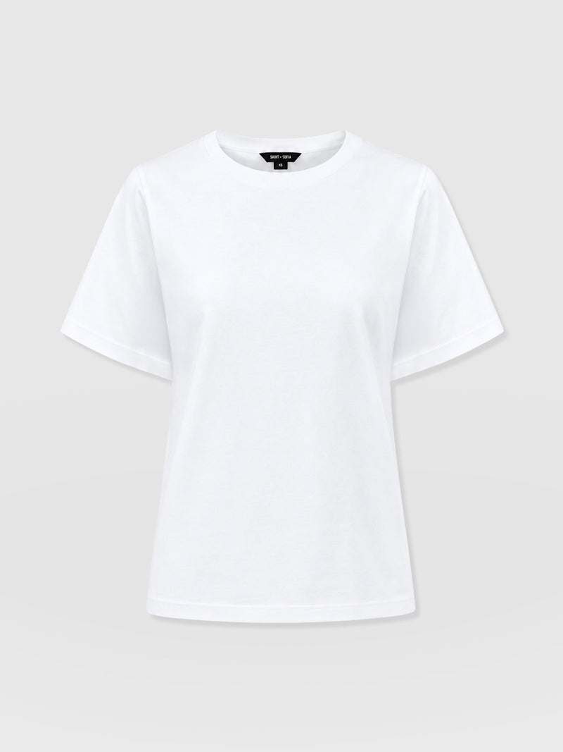Finsbury Crew Neck Tee - White