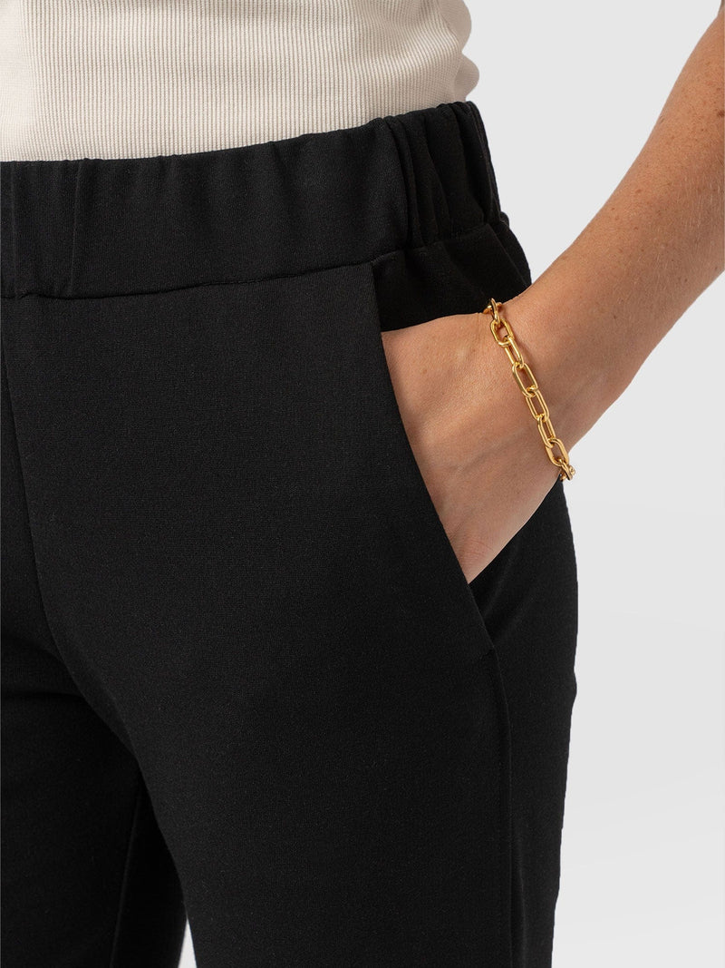 Finsbury Pant Black - Women's Trousers | Saint + Sofia® EU