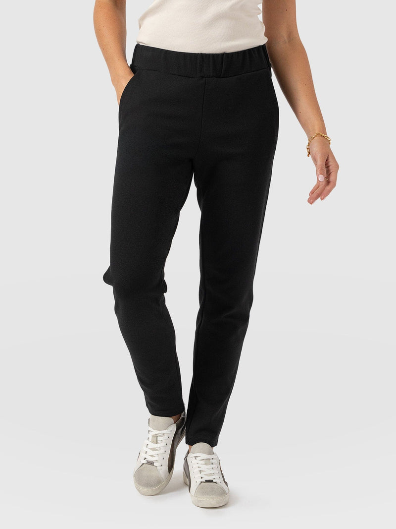 Finsbury Pant Black - Women's Trousers | Saint + Sofia® EU