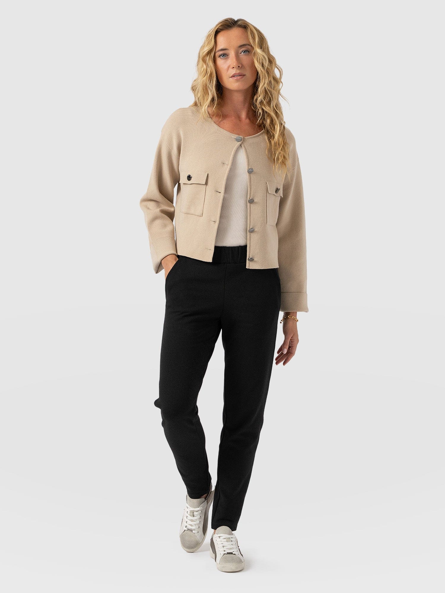 Finsbury Pant Black - Women's Trousers | Saint + Sofia® EU