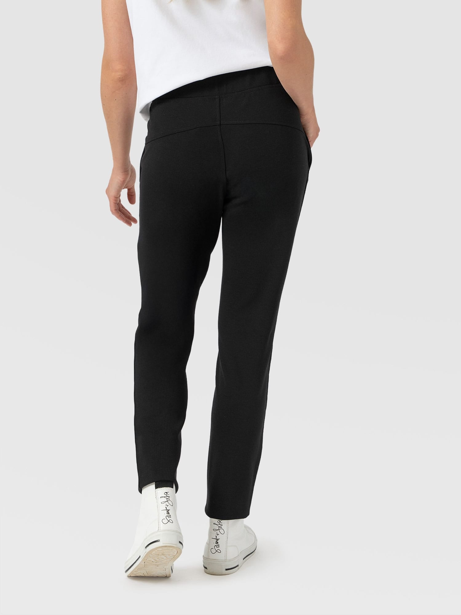 Finsbury Pant Black - Women's Trousers | Saint + Sofia® EU
