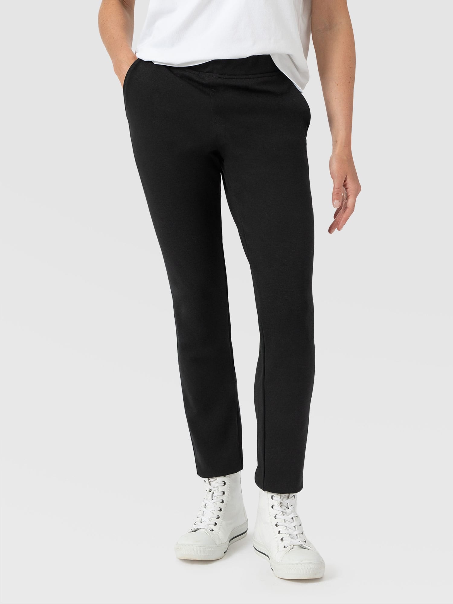Finsbury Pant Black - Women's Trousers | Saint + Sofia® EU