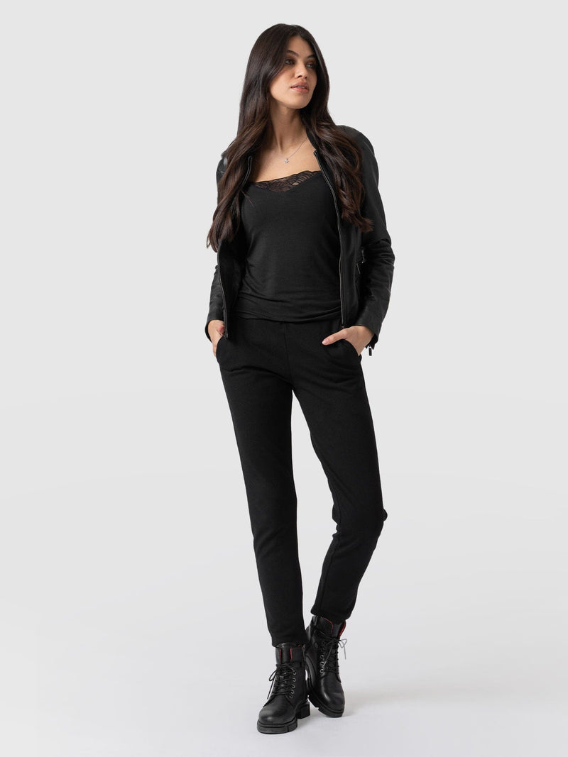 Finsbury Pant Black - Women's Trousers | Saint + Sofia® EU
