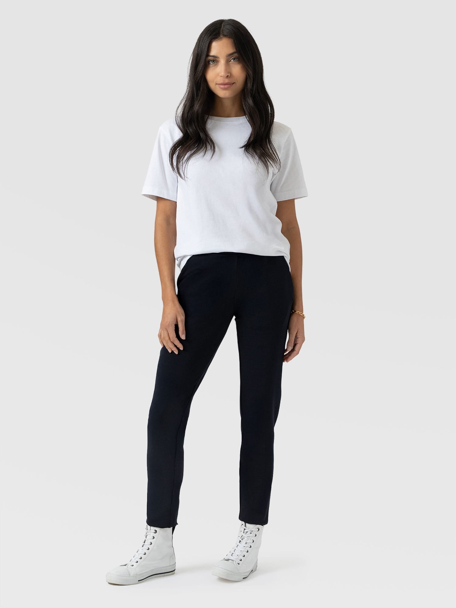 Finsbury Pant Navy - Women's Trousers | Saint + Sofia® EU