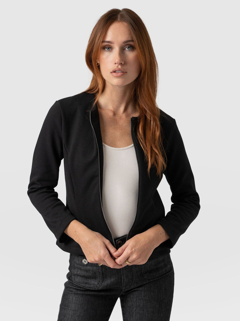 Florence Jacket Black - Women's Jackets | Saint + Sofia® EU