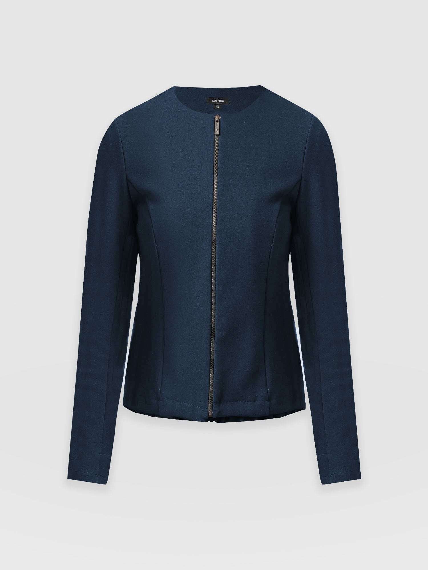 Florence Jacket - Navy - Women's Jackets | Saint + Sofia® EU