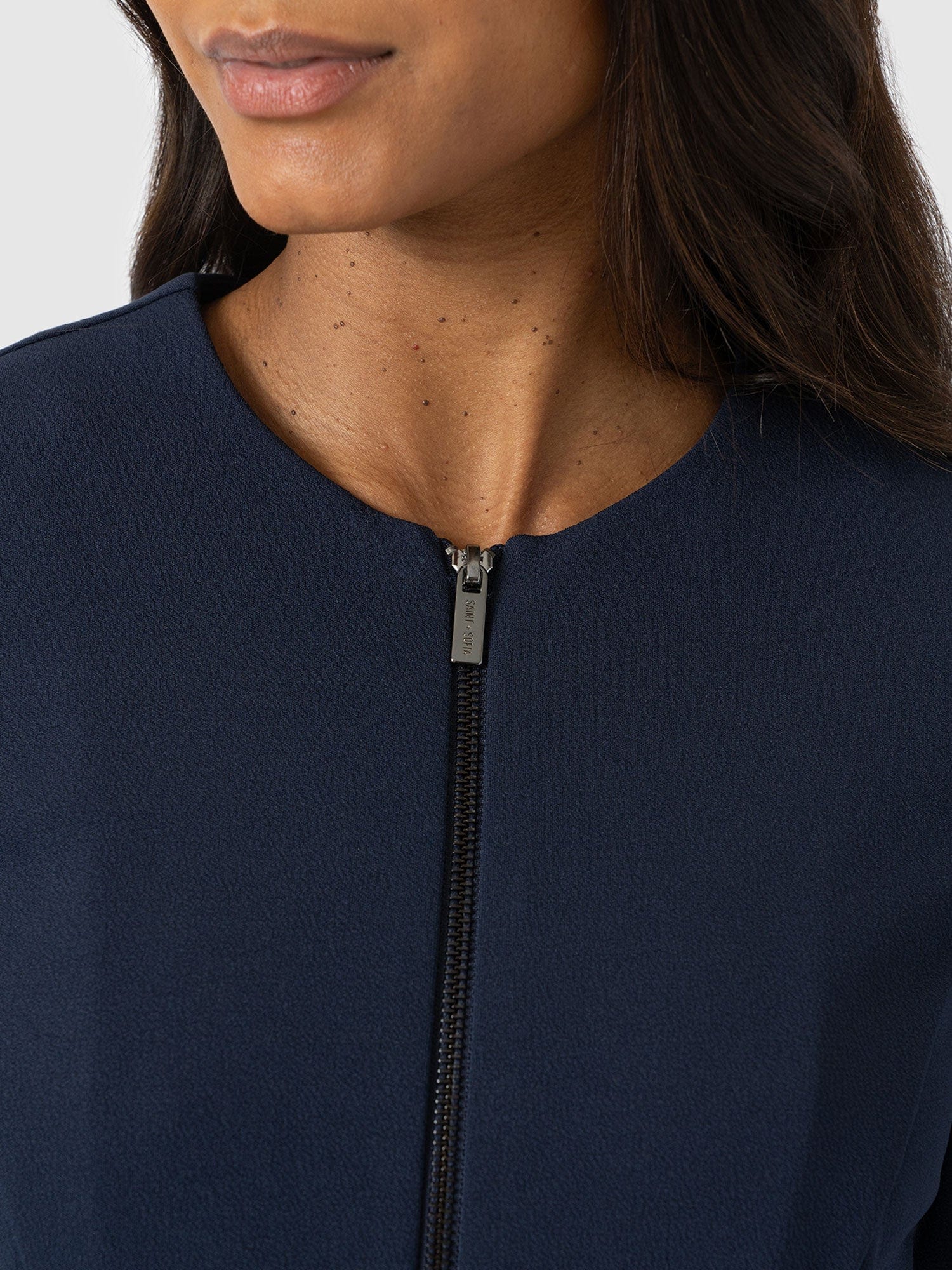 Florence Jacket - Navy - Women's Jackets | Saint + Sofia® EU