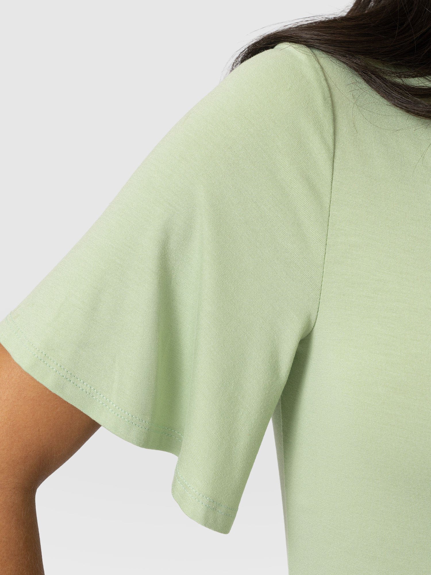 Freya Tie Tee - Mint - Women's T-shirts | Saint + Sofia® EU