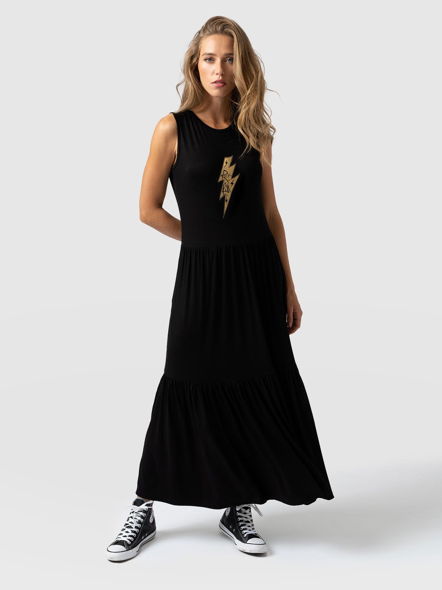 Greenwich Dress Black Lightning - Women's Dresses | Saint + Sofia® EU