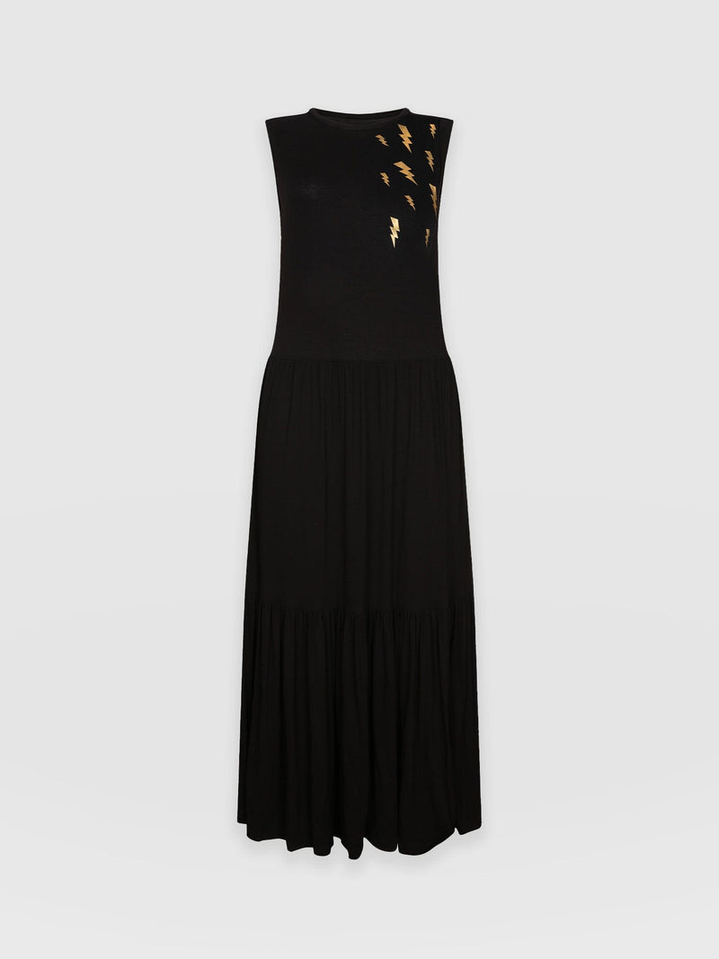 Greenwich Dress Black Lightning - Women's Dresses | Saint + Sofia® EU