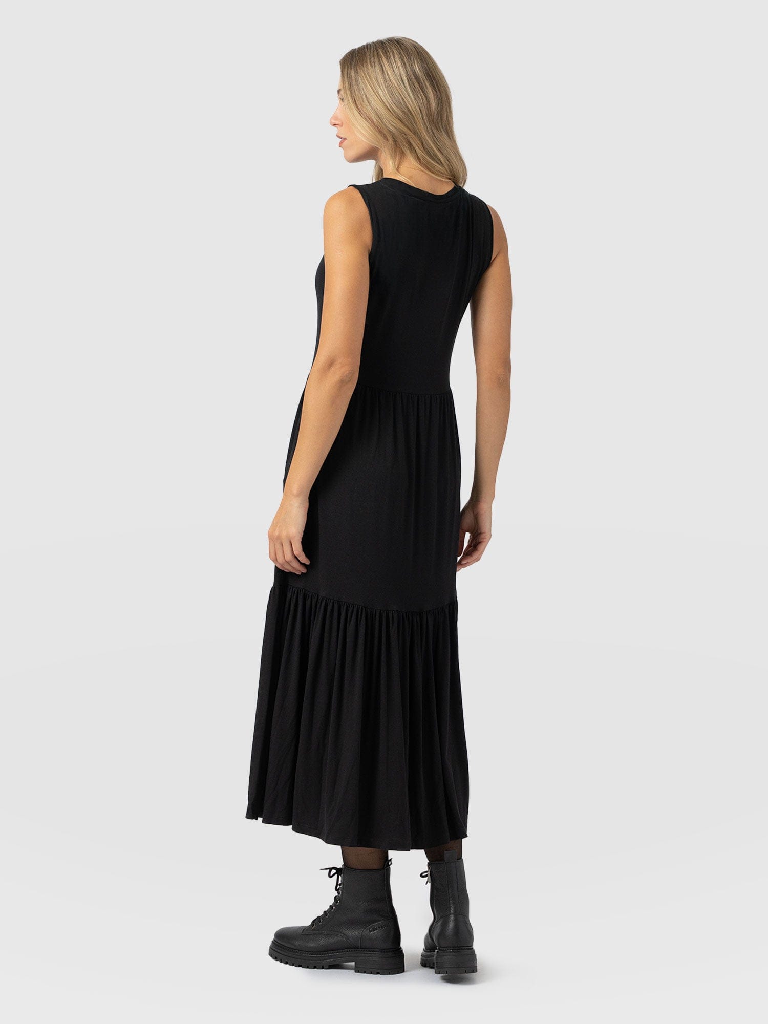 Greenwich Dress Black Rock n Roll - Women's Dresses | Saint + Sofia® EU
