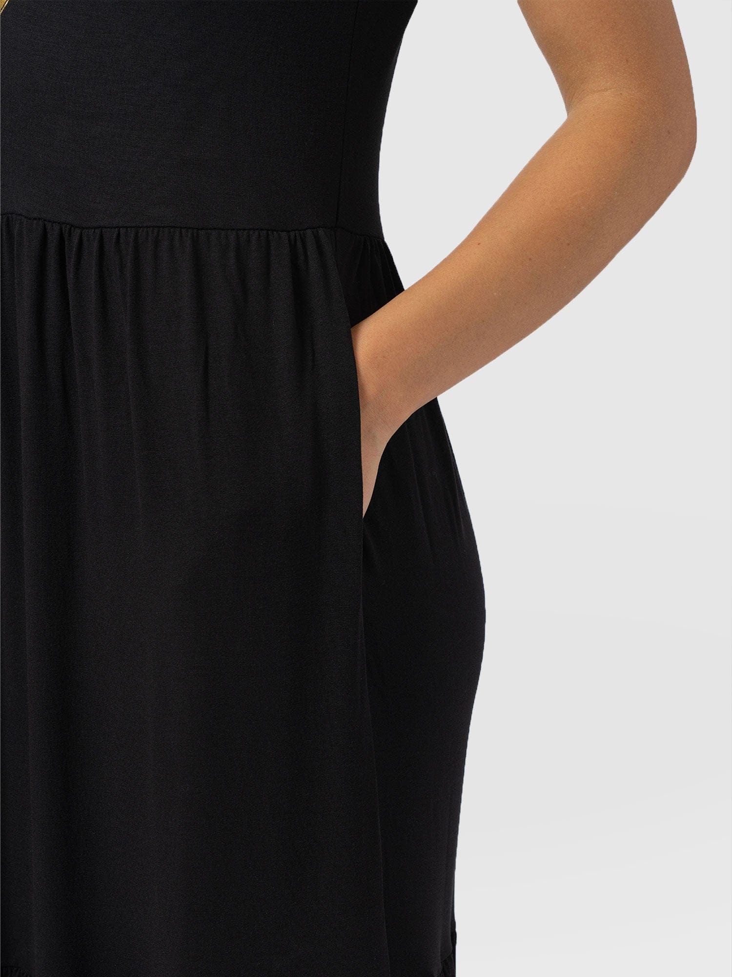 Greenwich Dress Black Rock n Roll - Women's Dresses | Saint + Sofia® EU