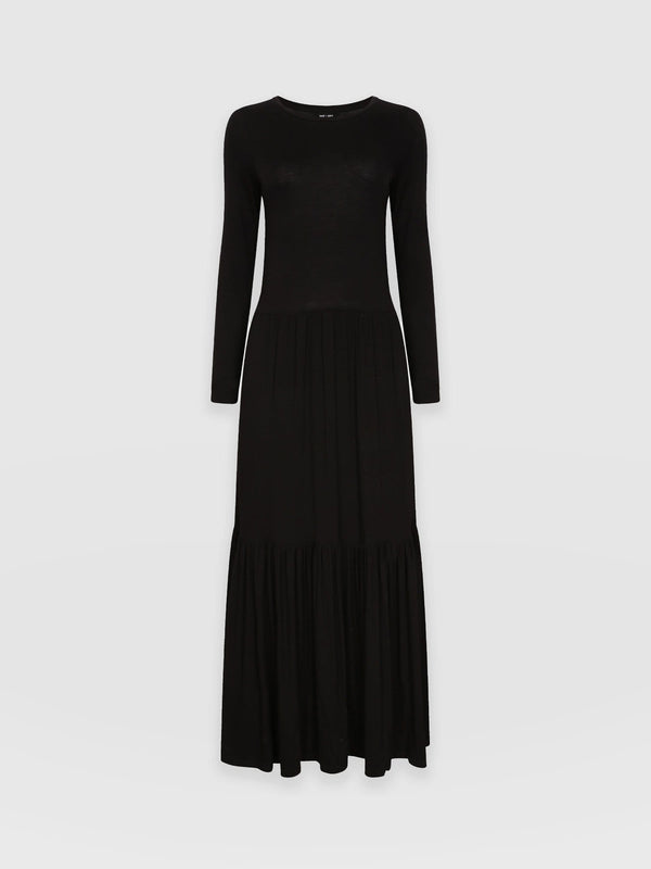 Greenwich Dress Black Sleeves - Women's Dresses | Saint + Sofia® EU