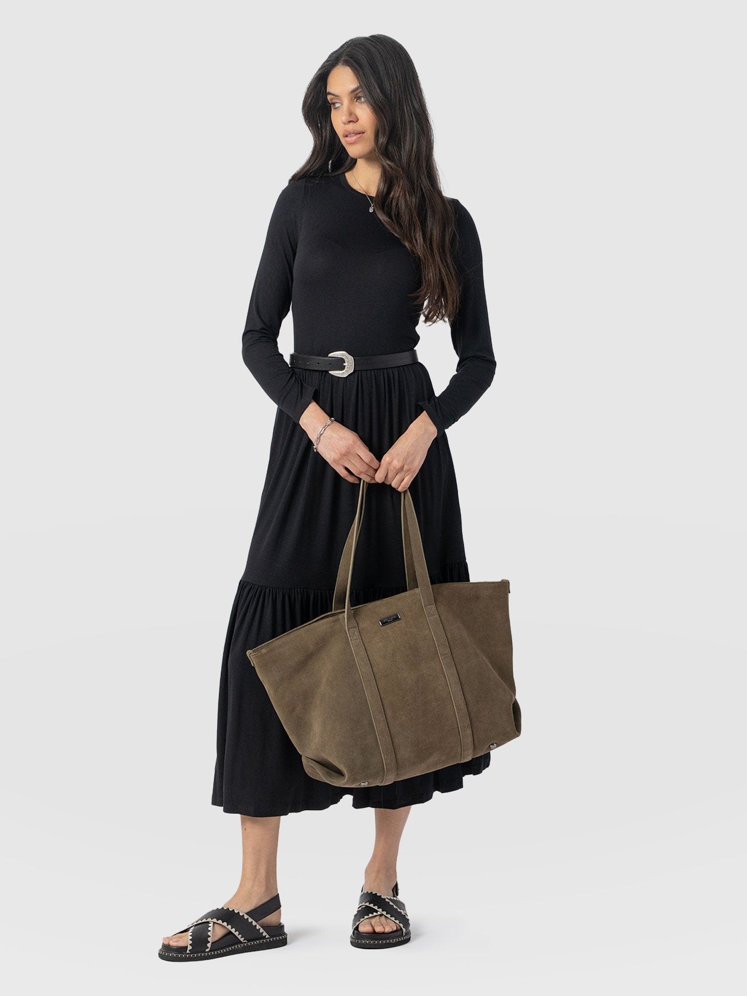 Greenwich Dress Black Sleeves - Women's Dresses | Saint + Sofia® EU