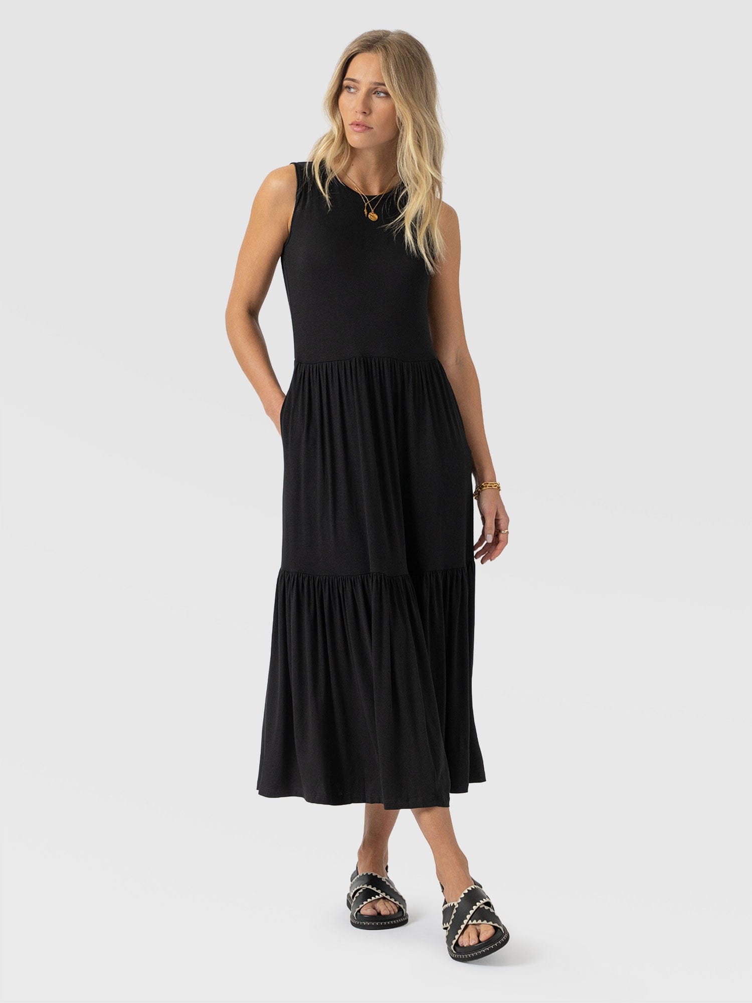 Greenwich Dress Black - Women's Dresses | Saint + Sofia® EU