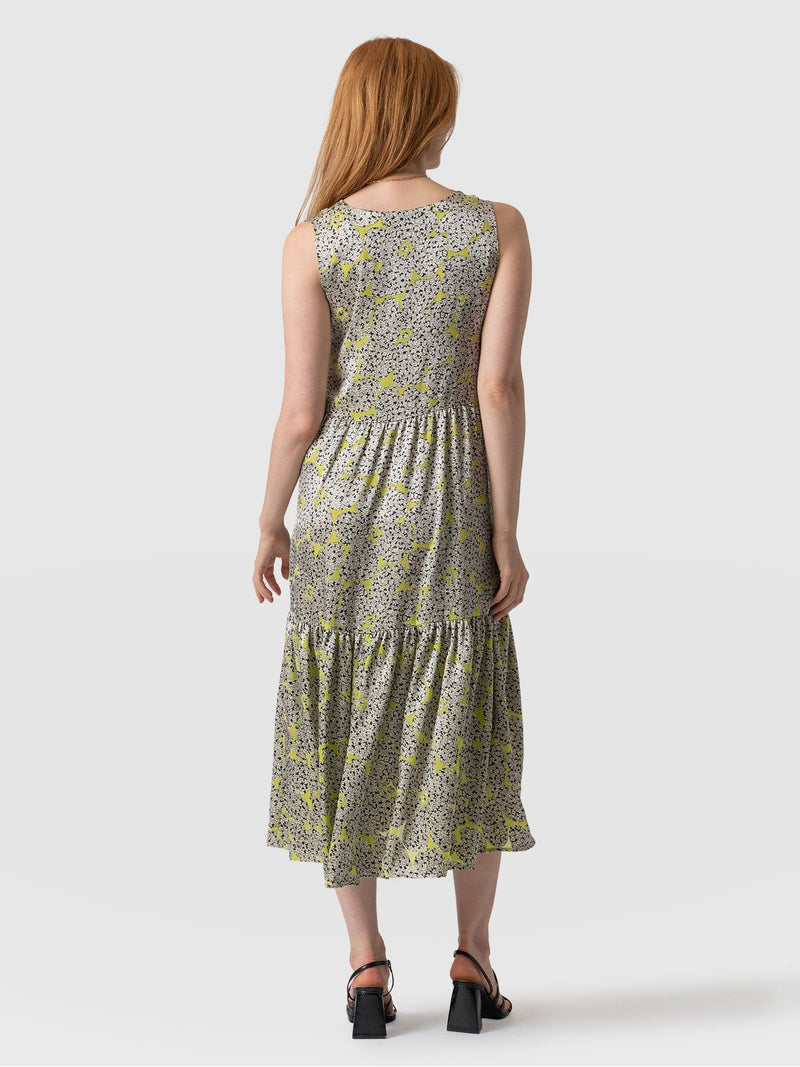 Greenwich Dress Ditsy Burnout - Women's Dresses | Saint + Sofia® EU