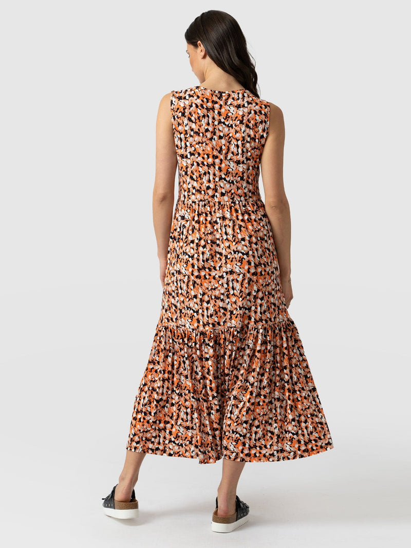 Greenwich Dress Flare Print - Women's Dresses | Saint + Sofia® UK