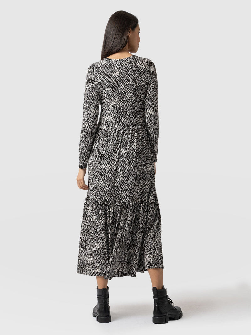 Greenwich Dress Long Sleeve Dragon Shade - Women's Dresses | Saint + Sofia® EU