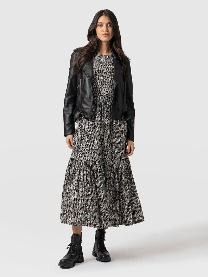 Greenwich Dress Long Sleeve Dragon Shade - Women's Dresses | Saint + Sofia® EU