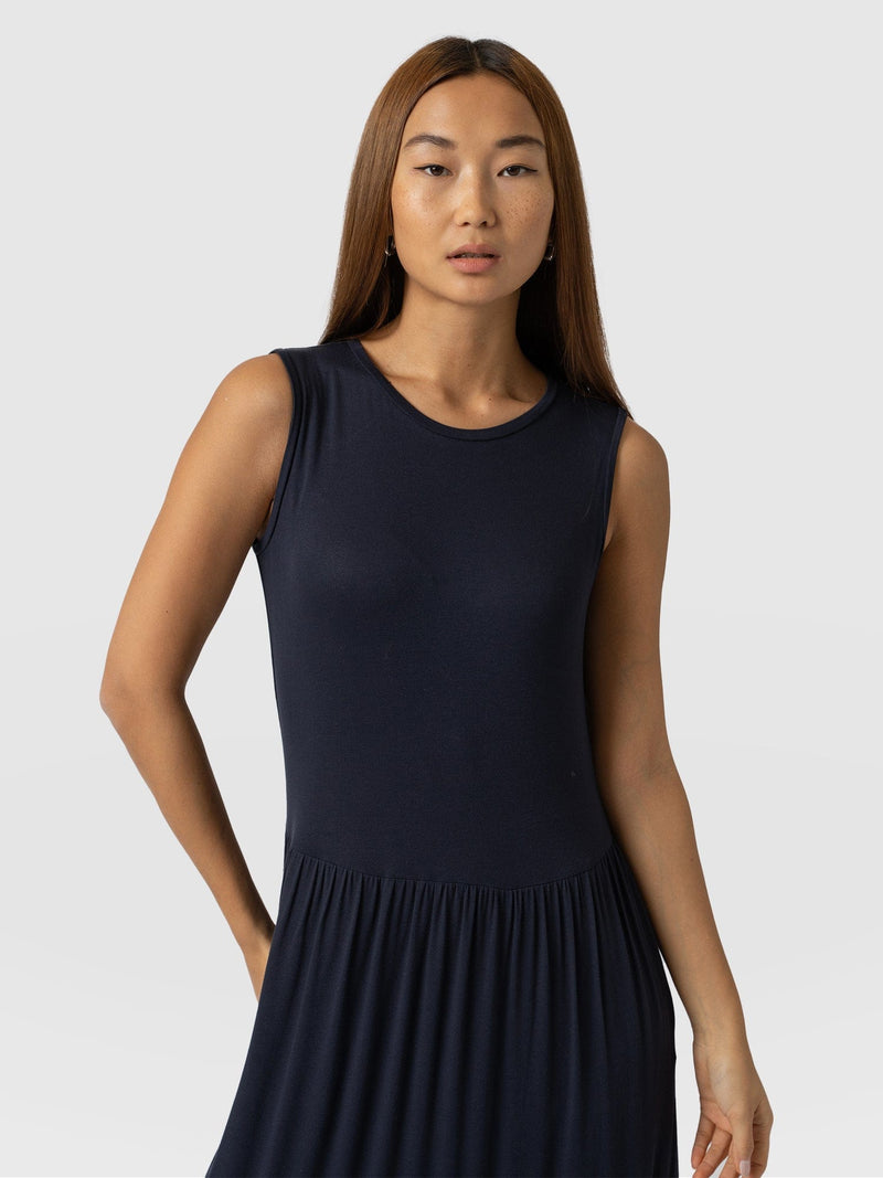 Greenwich Dress Navy - Women's Dresses | Saint + Sofia® EU