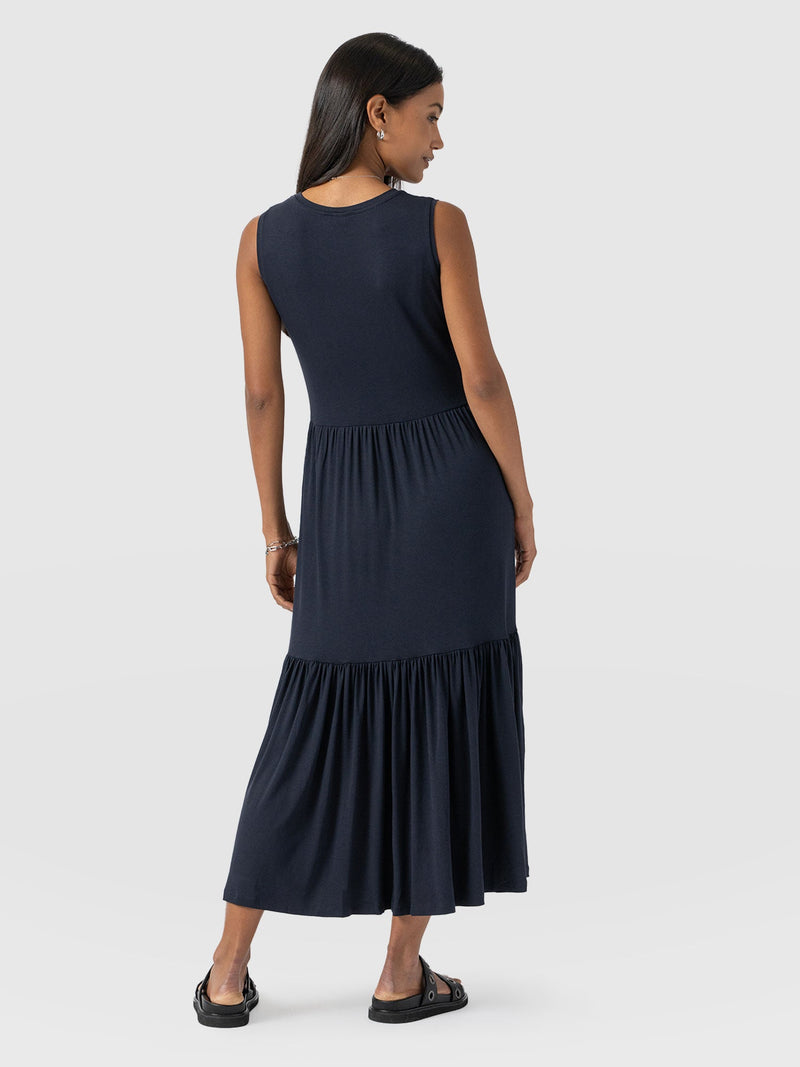 Greenwich Dress Navy - Women's Dresses | Saint + Sofia® EU