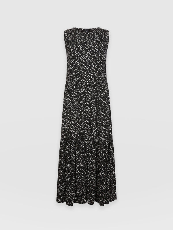 Greenwich Dress Spot Print - Women's Dresses | Saint + Sofia® EU