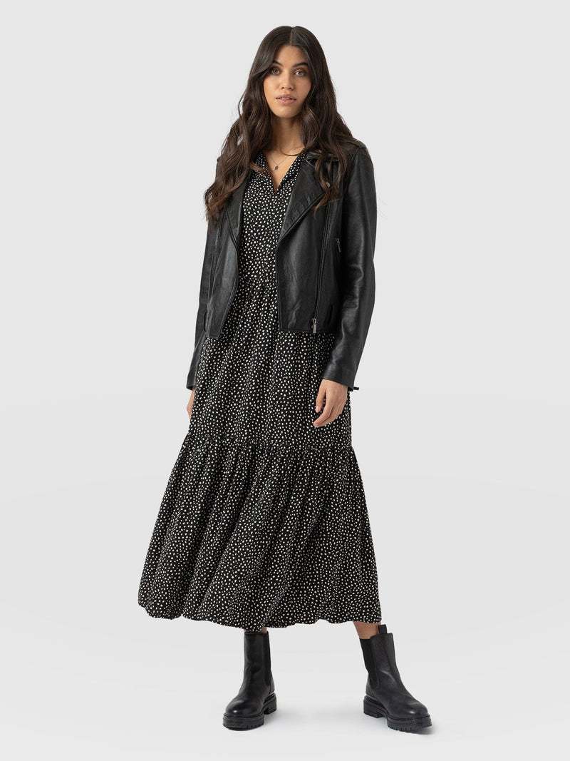 Greenwich Dress Spot Print - Women's Dresses | Saint + Sofia® EU