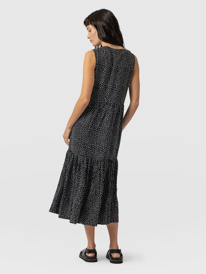 Greenwich Dress Spot Print - Women's Dresses | Saint + Sofia® EU